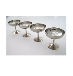 Gobelets en acier inoxydable salade Fruits crème glacée dessert tasse conception simple pièce à vendre produit échantillon gratuit - Product Image 5