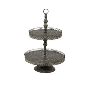 Présentoir à gâteaux en fer galvanisé de haute qualité, présentoir à cupcakes fait à la main, couleur de forme de taille personnalisée - Product Image 1