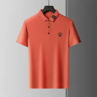 Chemises habillées pour hommes en coton tricoté 100 %, à manches longues, écologiques, respirantes, séchage rapide, col rabattu, collection Printemps, grandes tailles