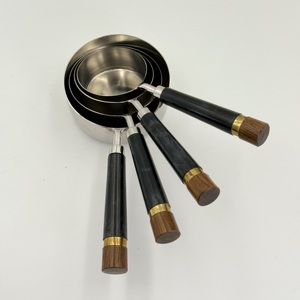 ถ้วยตวงสแตนเลส 202 คุณภาพสูง ขายส่ง ดีไซน์ทันสมัย ใช้งานได้หลากหลาย พร้อมหูจับแบบคลาสสิก - Product Image 4