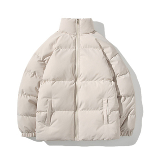 Nouvelle conception, vente en gros, tendance du moment, doudoune d'hiver à capuche, veste matelassée pour homme, streetwear, impression de logo personnalisée, fabricant - Product Image 1