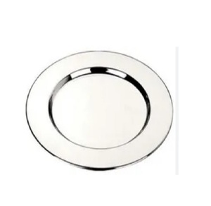 Plaque de présentation décorative en métal doré pour mariage, plaque de présentation ronde en cristal, faite à la main, plaque de présentation en métal doré classique et élégante - Product Image 6