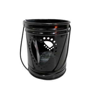 Hierro decorativo colgante T Lite votivo negro Zink Color nuevo diseño vela tarro para sala de estar y decoración de Navidad - Product Image 1