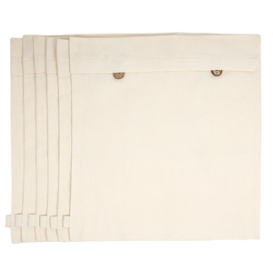 Sac sari en coton promotionnel lavable, logo personnalisé et organisateur écologique pour saris et cadeaux - Product Image 5