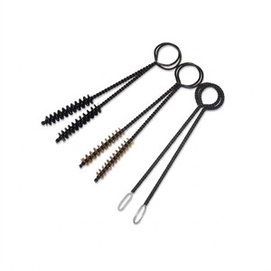 Kit <span class=keywords><strong>de</strong></span> Cepillos <span class=keywords><strong>de</strong></span> Limpieza para Pistola <span class=keywords><strong>de</strong></span> 9mm, 3 Piezas <span class=keywords><strong>de</strong></span> Cepillos <span class=keywords><strong>de</strong></span> Acero y Cobre con Lazo para Colgar, para Mantenimiento <span class=keywords><strong>de</strong></span> Cañones <span class=keywords><strong>de</strong></span> Armas <span class=keywords><strong>de</strong></span> Fuego en Exteriores - Product Image 1