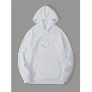 Nouveau pull à capuche pour hommes automne 100% coton imprimé personnalisable avec sweats de style occidental de dessin animé - Product Image 4