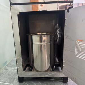 Potente máquina trituradora de doble cámara de 5HP 3750W para granos, especias, pulsos, salida de 35KgHr, cuerpo de acero inoxidable, Motor trifásico - Product Image 3