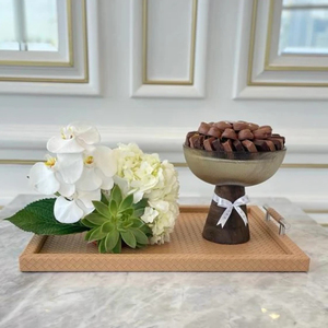 Fabricant de plateau de service en métal Plateau de service décoratif argenté Plateau à chocolat en métal de qualité supérieure - Product Image 3