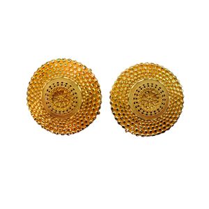 Boucles d'oreilles de qualité supérieure serties de boucles d'oreilles plaquées or 22CT bijoux pour femmes portées par les exportateurs indiens - Product Image 1