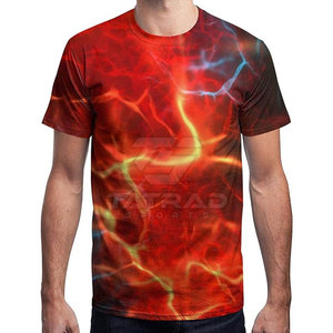 เสื้อยืดคอกลมแขนสั้นแบบสวมใส่สบาย ปี 2025 ระบายอากาศได้ดี เป็นมิตรกับสิ่งแวดล้อม แห้งเร็ว ผลิตจากโพลีเอสเตอร์ 100% สำหรับผู้ชาย รับผลิตตามแบบ OEM - Product Image 3