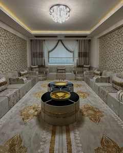 Asientos Orientales para el Suelo, Sofá Étnico, Sofá Árabe Majlis, Sofá Estilo Otomano, Conjunto Árabe Jalsa, Asientos Orientales de Lujo para el Suelo - Product Image 2