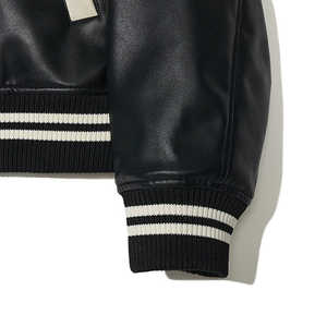 Varsity Bomber Jacket Chaqueta Varsity de buena calidad Diseño superior Tallas grandes Oem Bordado especial Chaqueta de béisbol personalizada para hombres - Product Image 3