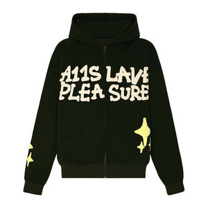 New Arrival <b>Men</b> Hoodie Factory Premium Hoodie <b>Thick</b> Cotton <b>Fleece</b> Best Selling Pakistani Made <b>Men</b> Puff Hoodies - Product Image 3