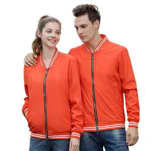 Veste sportive d'hiver à col montant, nouvelle conception, personnalisable, vente en gros, patchwork, teinture, manches longues, vestes universitaires vierges - Product Image 5