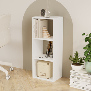 Estantería de bambú modular moderna y elegante de Canaria, resistente, entrega gratuita, para el hogar, la Oficina, el dormitorio, el almacén escolar - Product Image 3