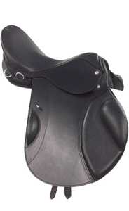 Premium personalizzato comodo sella di salto in pelle per le corse di cavalli per l'equitazione all'aperto sport di lusso a prezzi accessibili - Product Image 4