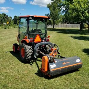 Top Industrial 90 Inch Ditch Bank Flail Mower Offset Verge Slope <b>Cutter</b> For Tractors 50-90 Hp <b>Hydraulic</b> Industrial Grade - Product Image 5