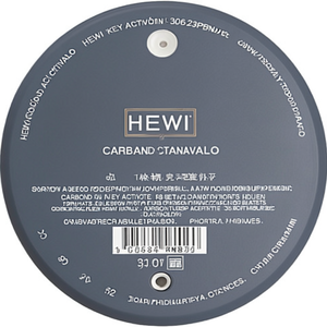 HEWI Round Key Rosette 306.23PBNRLN 90 Plastic 90 Escutcheon <b>Door</b> <b>Plates</b> with 10.5 mm Thickness FBM by HEWI - Product Image 3