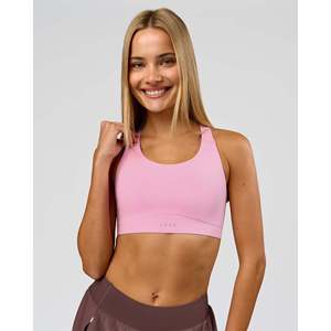 Fusion Sports Bra 2.0-<b>Pink</b> Rose Adjustable Yoga Training <b>Top</b> - Product Image 2