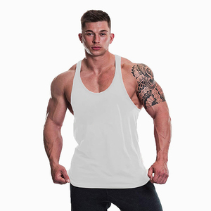 Camiseta sin mangas de gimnasio para hombre, venta al por mayor, chaleco para correr, camiseta sin mangas - Product Image 4