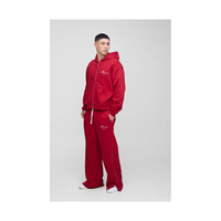 2025 vente en gros de haute qualité sweats à capuche lourds et jogger ensemble hommes surdimensionné survêtement à capuche ensemble hommes