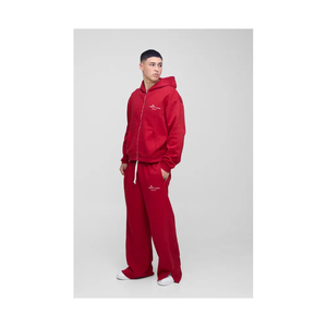 2025 Wholesale High Quality Heavyweight Hoodies and <b>Jogger</b> <b>Set</b> Men Custom Oversized Tracksuit Hoodies <b>Set</b> Men - Product Image 3
