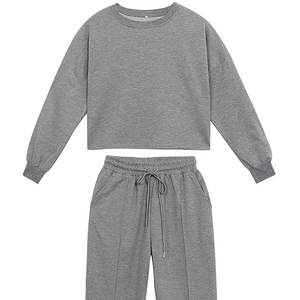 Chándal de manga larga de lana, pantalones de chándal, sudaderas con capucha, ropa de entrenamiento y jogging, ropa deportiva, pistas de mujer - Product Image 4