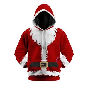 Sweat-shirt à capuche de Noël, polaire confortable d'hiver, pull décontracté à imprimé pour hommes et adolescents, cadeau tendance, style cool, Noël, joie - Product Image 4