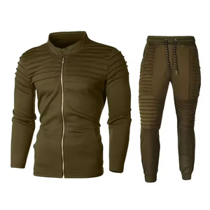 ชุดวอร์มของผู้ชายชุดวอร์มสำหรับฝึกวิ่งออกกำลังกายโลโก้ตามสั่ง2025 - Product Image 1