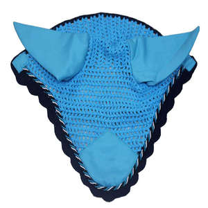 Diseño personalizado de alta calidad Horse Fly Veil Ear Bonnet Producto de equitación ecuestre disponible en todo tipo y diseño - Product Image 1