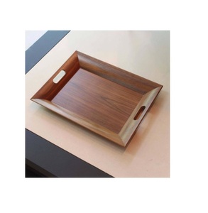 Fantastique plateau de décoration de table design forme personnalisée plateau de service à café plateau en bois de meilleure qualité au prix le moins cher - Product Image 1