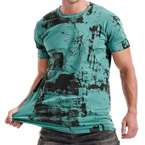 Camisetas de Verano para Hombre, Ligeras, Duraderas, 100% Algodón, Ecológicas, Transpirables, Corte Regular, Precio Bajo al por Mayor - Product Image 4