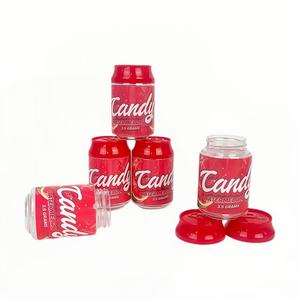 En stock: Envases personalizados de 3.5 pulgadas para mini latas de refresco con etiqueta, contenedor de grado alimenticio para dulces y gomitas. - Product Image 4