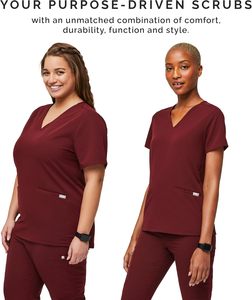 ชุดยูนิฟอร์มสครับส์ทันสมัย ขายส่ง กางเกงจ็อกเกอร์ ผ้าฝ้ายผสมโพลีเอสเตอร์ สำหรับบุคลากรทางการแพทย์ พยาบาล แพทย์  ชุดสครับส์สั่งทำได้ - Product Image 6