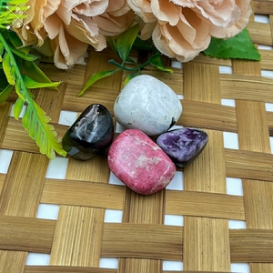 Pierre de guérison indienne naturelle, pierre roulée pour la décoration de la maison, bijoux, pierre de Reiki des sept chakras, minéral brut - Product Image 2