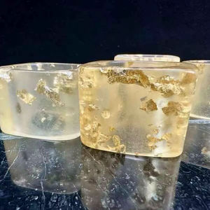 Anneaux de serviette en résine, restaurant, mariage, fête, décoration de table, fabrication artisanale, anneaux de serviette en résine personnalisés - Product Image 1