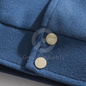 Veste d'hiver Letterman respirante et écologique à manches longues, col montant, qualité supérieure, couleurs personnalisables, pour la mode et le prêt-à-porter - Product Image 5