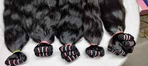 Tissage vierge brut indien en vrac non transformé, vente en gros d'extensions de cheveux de couleur naturelle alignée sur les cuticules pour jerry hair vendeur indien - Product Image 4