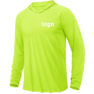 Diseño gratuito personalizado Camo transpirable UPF 50 pesca camisas sublimadas manga larga Jersey capucha impermeable Unisex pesca desgaste hombres - Product Image 3