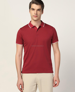 Camiseta Polo ajustada de verano para hombre de primera calidad, Jersey de algodón 100% transpirable con patrón sólido bordado y corto - Product Image 5