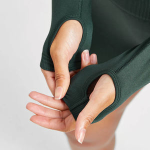 Women's Athletic Wear Suit Full Zip up Fitness Long Sleeve Jacket <b>Sports</b> <b>Bra</b> and Leggings 2 Piece Workout Yoga Set - Product Image 4