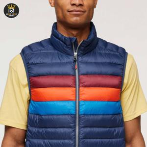 Veste d'hiver sans manches en nylon et coton pour hommes, nouveau style, design personnalisé multicolore - Product Image 5