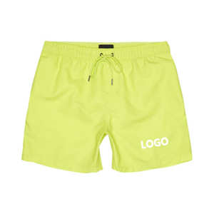 Bañador personalizado grande y alto de talla grande, bañador azul marino para hombre, pantalones cortos de tabla con forro de compresión, envío DDP - Product Image 3