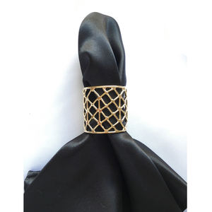 Luxury Elegant Design <b>Spoon</b> Fork Gold Metal Napkin <b>Rings</b> in High Quality Design Affordable Price Selling - Product Image 4