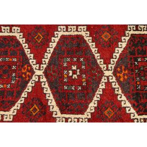 พรมขนาด 4.3x8.7 ฟุต, พรมวินเทจตุรกี, พรมสีแดงสไตล์ตะวันตกเฉียงใต้ - Product Image 5