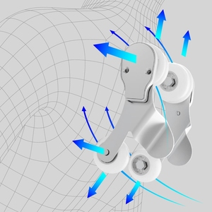 Fauteuil de massage complet, inclinable en apesanteur, avec purification par ions négatifs, aromathérapie, mode automatique, étirements de yoga, écran tactile - Product Image 3