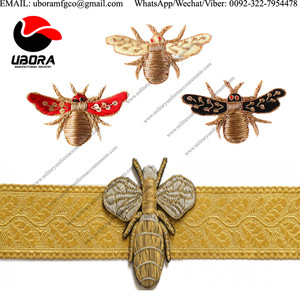 เข็มกลัดทองแดงปักด้วยมือ - Product Image 3