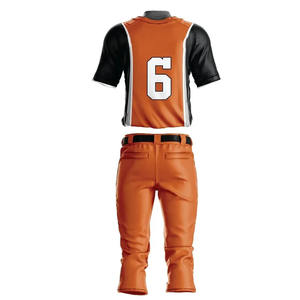 Uniforme de baseball vintage avec impression par sublimation - Product Image 2