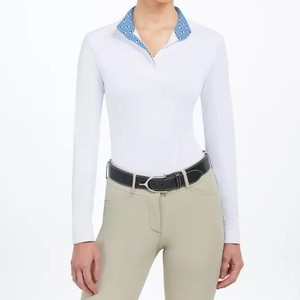 เสื้อขี่ม้าระบายอากาศได้ดีเสื้อนักขี่ม้าเสื้อนักขี่ม้าแบบปรับแต่งได้ - Product Image 6