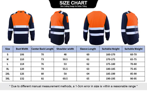 Camiseta de Seguridad Reflectante de Alta Visibilidad para Hombre, Manga Larga, 100% Poliéster, Secado Rápido, Certificación ANSI Clase 1 y CE, Venta al Por Mayor Personalizada - Product Image 4